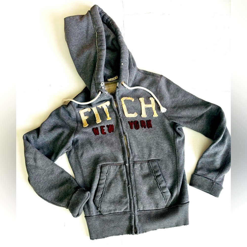 Abercrombie & Fitch Zippered Hoodie Adult Size Small